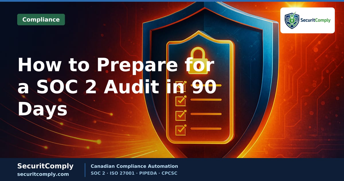 How to Prepare for a SOC 2 Audit in 90 Days