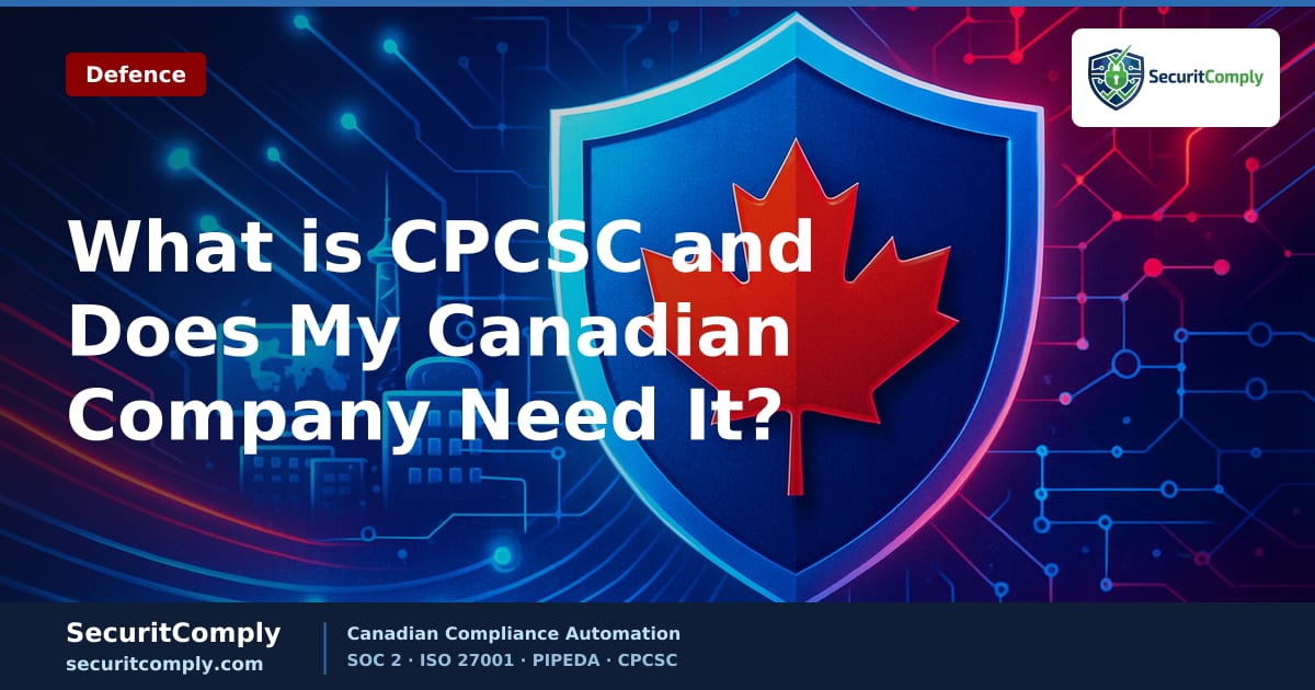 What is CPCSC and Does My Canadian Company Need It?